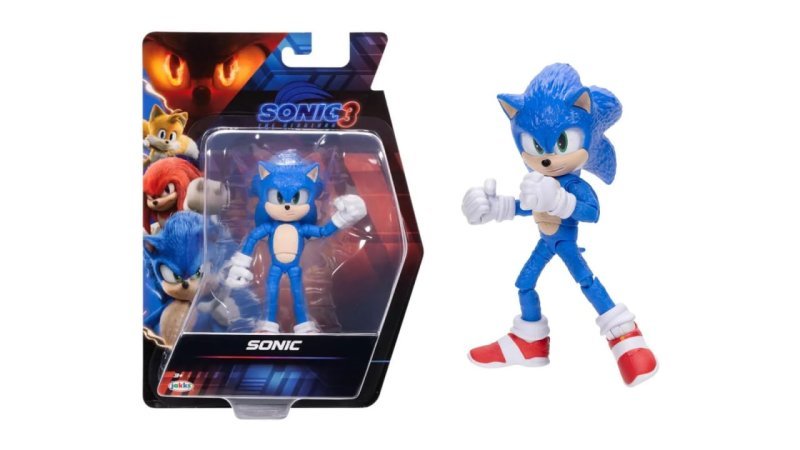 Boneco Sonic Figura Articulada 13cm - Sunny