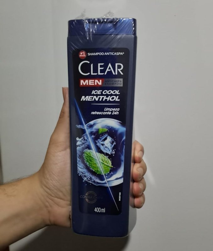 Clear Men Shampoo Anticaspa Ice Cool Menthol 400ml