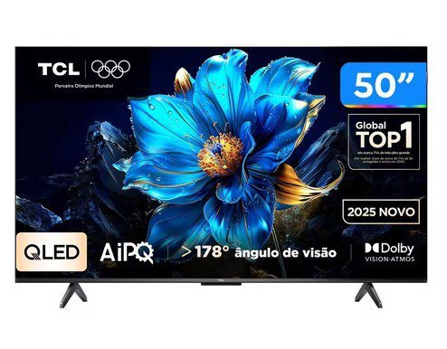 Smart TV TCL P7K de 50", 4K UHD, QLED