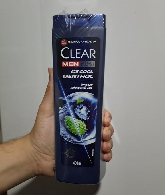 Clear Men Shampoo Anticaspa Ice Cool Menthol 400ml