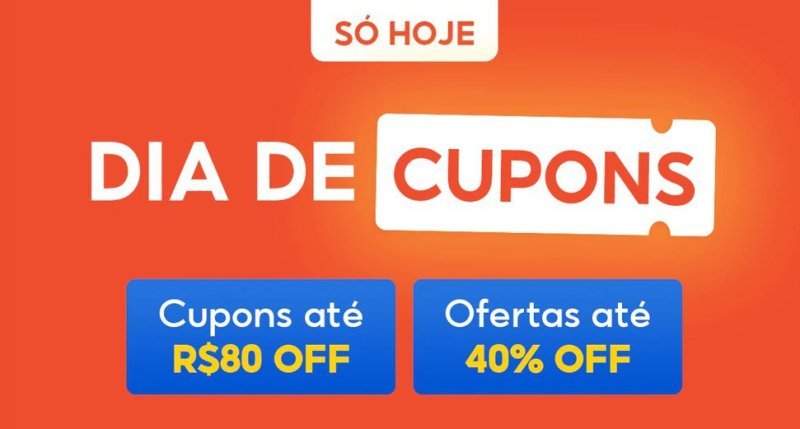 CUPONS DE DESCONTO NA SHOPEE DE ATÉ R$80 OFF