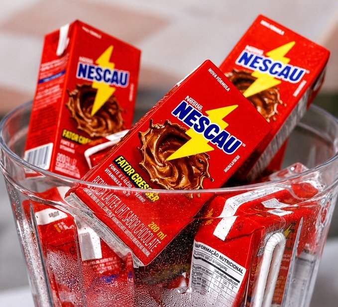 Pack com 27 Nescau Bebida Láctea 180ml + Frete Grátis