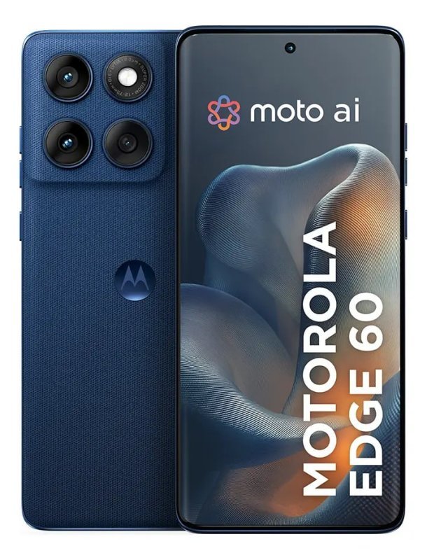 Motorola Edge 60 5G - 512GB 12GB RAM - Câmera 50MP Sony - Azul Marinho