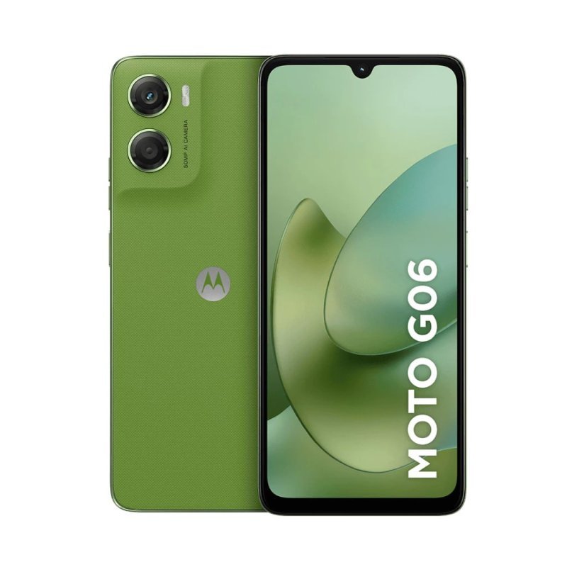 Smartphone Motorola Moto G06 256GB, 4G LTE, 12GB RAM Boost*, Câmera 50MP, Tela 6.9" - Verde
