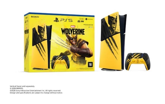 Console PlayStation 5 Sony Edição Digital Marvel's Wolverine Pacote de Edição Limitada