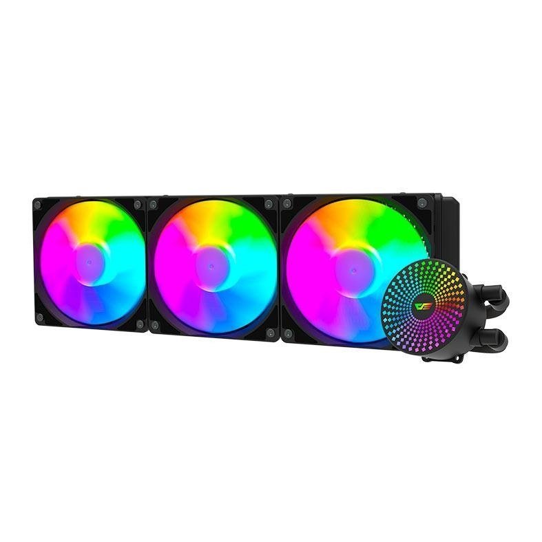 Water Cooler Aigo Darkflash DC360 Radiant, ARGB, 360mm, Preto, DC360BK