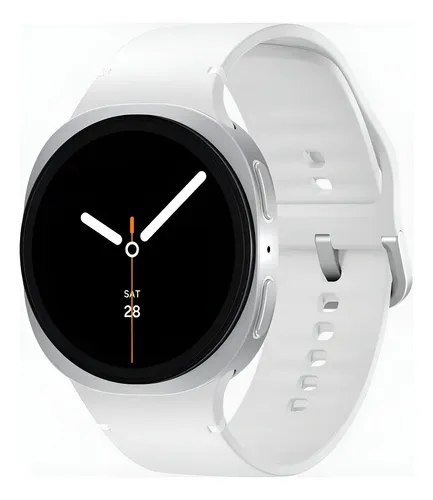 Smartwatch Samsung Galaxy Watch8 LTE 44mm, Com Galaxy AI e GPS, Prata