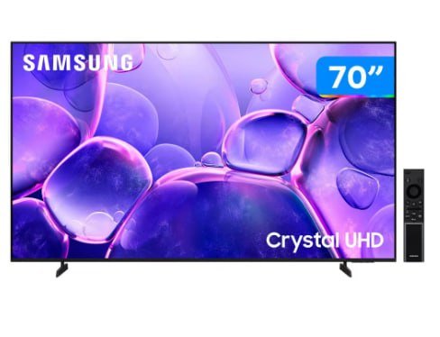Samsung UHD 4K Crystal U8500F UN70U8500FGXZD Smart TV, Tizen 2025
