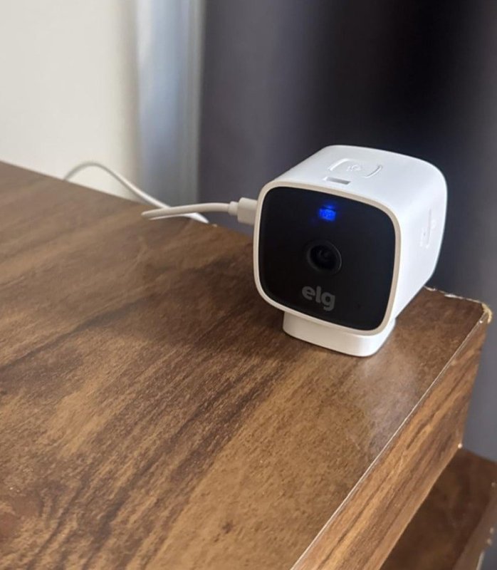 ELG, SHCI603, Câmera interna 1080P Full HD Inteligente Wi-Fi com Botão SOS