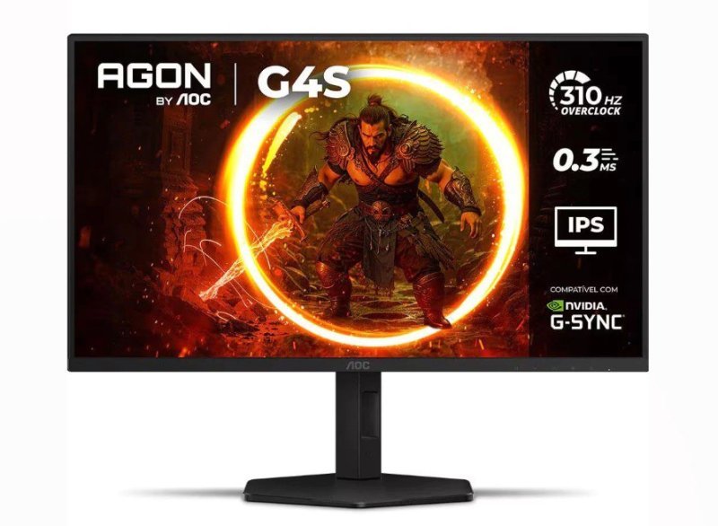 Monitor Gamer AOC 25G4S/P de 24,5", 310Hz e 0,3ms