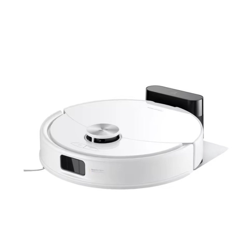 Robô Aspirador Roborock Q10 VF Branco 10000Pa Mop VibraRise 2.0 LiDAR Mapeamento Inteligente Wi-Fi App Alexa Google Bivolt