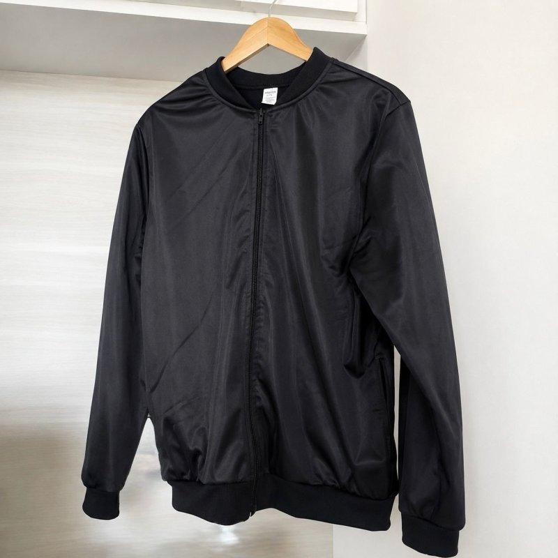 Jaqueta Masculina Bomber Chimpa Com Zíper E Bolsos
