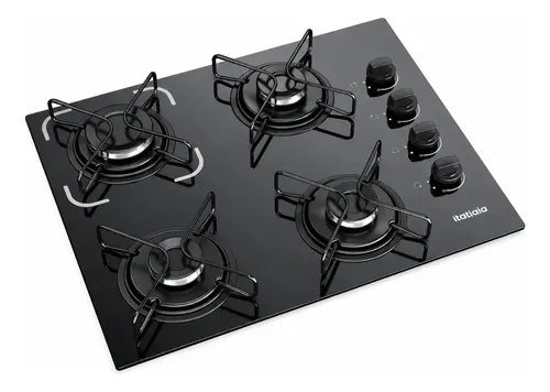 Cooktop Itatiaia Essencial 4 Bocas cor Preto