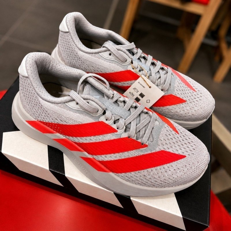 Tênis Adidas Adizero Pacer Feminino Corrida Cinza + Frete Grátis