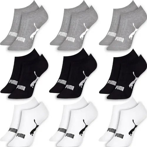 Kit 9 Pares Meias Puma Sapatilha Soquete Invisível Original