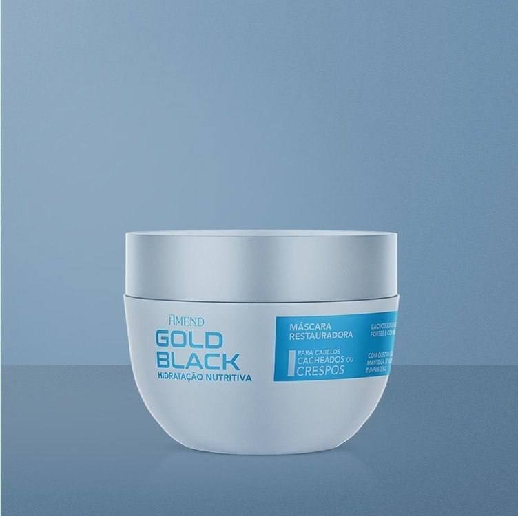 Máscara Amend Gold Black Hidratação Nutritiva, 250g