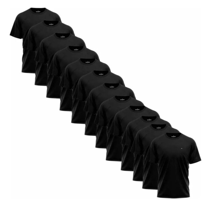 Kit 12 Camiseta Dryfit Sandrini Masculina
