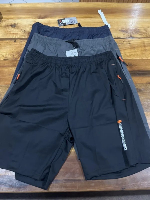 Kit 3 Bermudas Dry Fit De Alto Padrão Para Academia