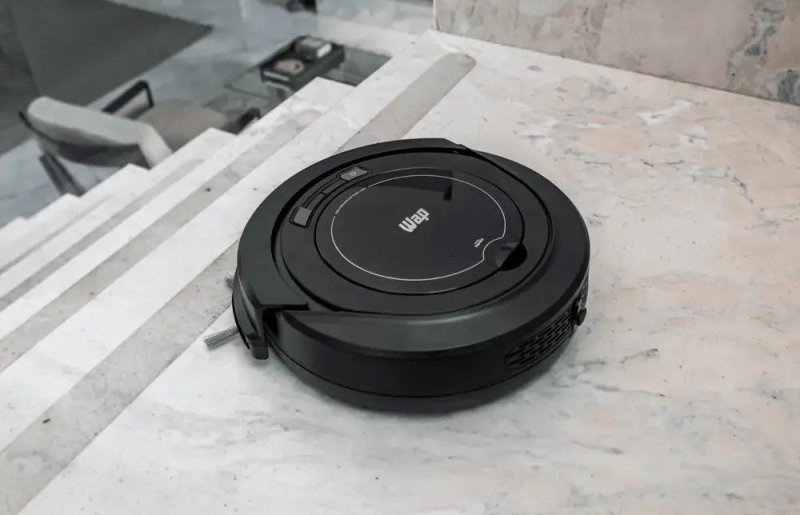 Robô Aspirador Robot W90 Varre Aspira e Passa Pano 30W Wap Cor Preto + Frete Grátis