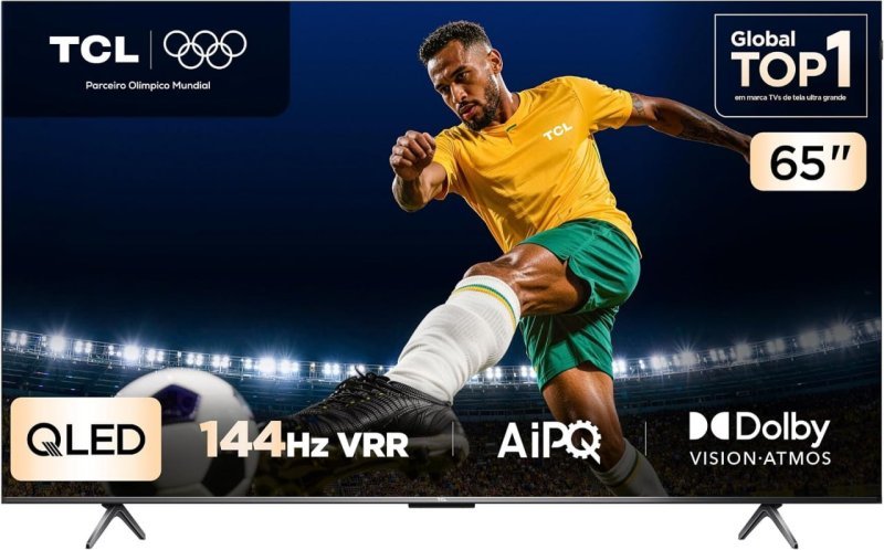TCL QLED SMART TV 65” 65P8K 4K UHD GOOGLE TV