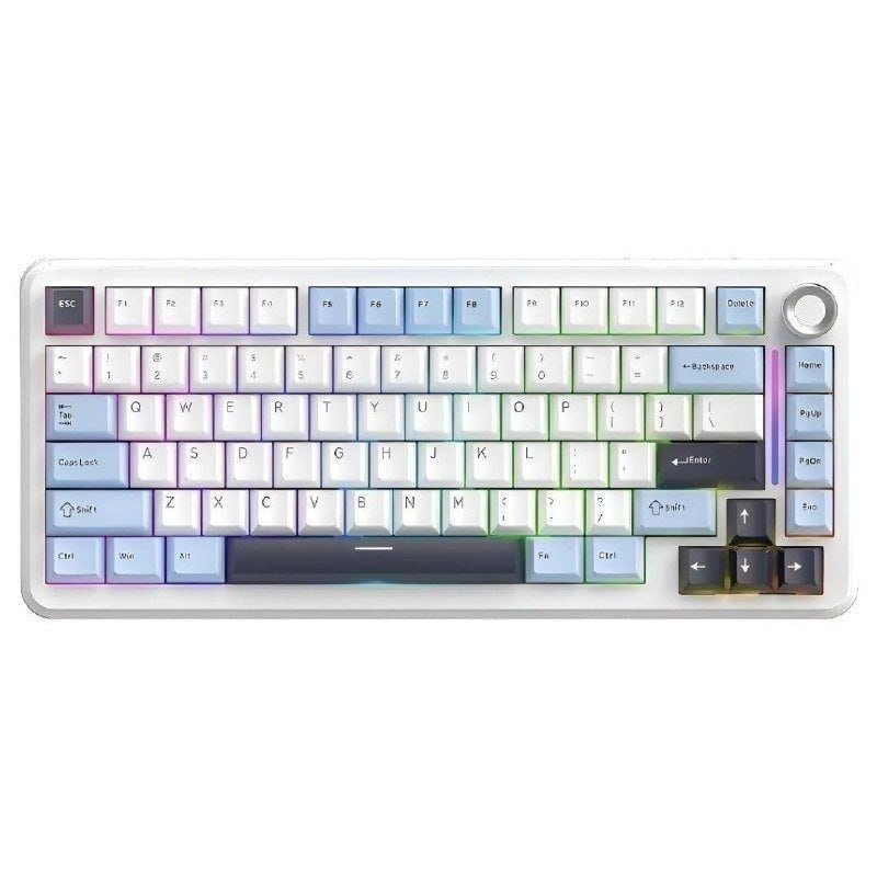 Teclado Mecânico Aula F75 Sem Fio Rgb 75%