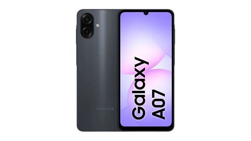 Smartphone Samsung Galaxy A07 4G 256Gb 8Gb Preto 6,7"