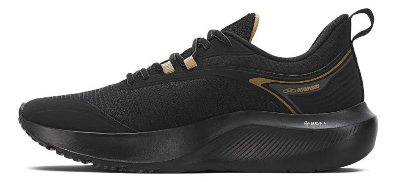 Tênis Olympikus Masculino Cosmo Preto/preto Liso