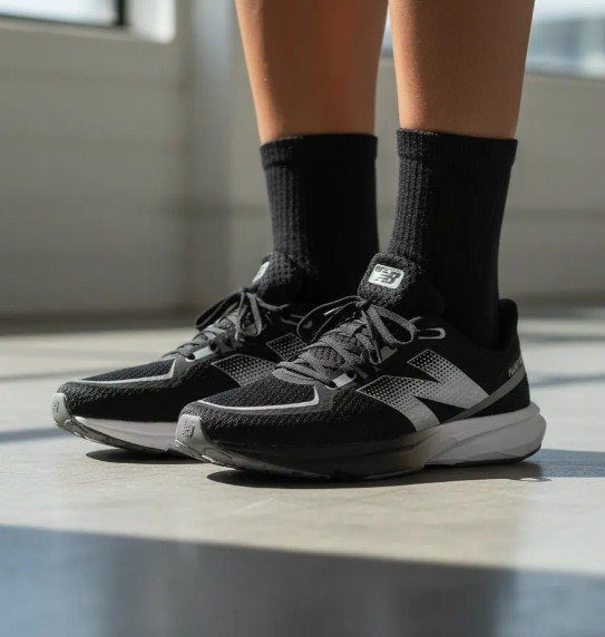 Tênis New Balance Flash V7 Masculino Preto Treino + Frete Grátis