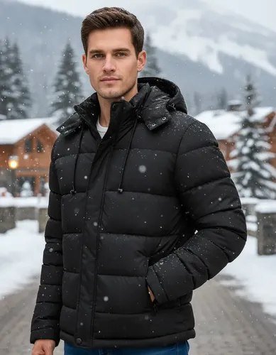 Jaqueta Bobojaco Casaco Forrado Impermeável Frio Neve Moto Preto Gg Liso