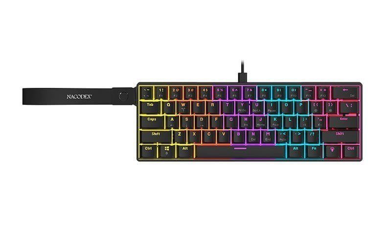 Teclado Mecanico Ajazz X Nacodex Nk61, Switch Red