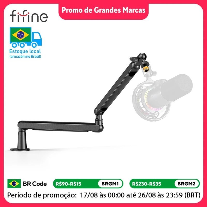 Suporte para Microfone e Câmeras FIFINE Premium BM88