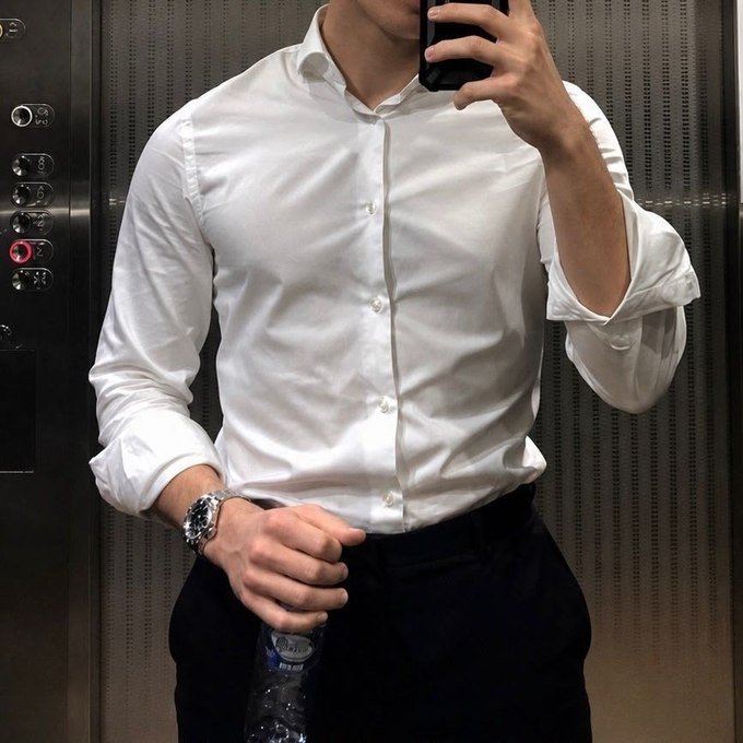 Camisa Social Slim Manga Longa (12 cores)