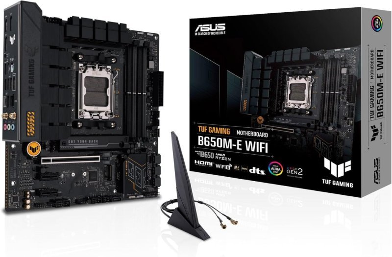 Placa Mãe Asus TUF Gaming B650M-E WIFI, Chipset B650