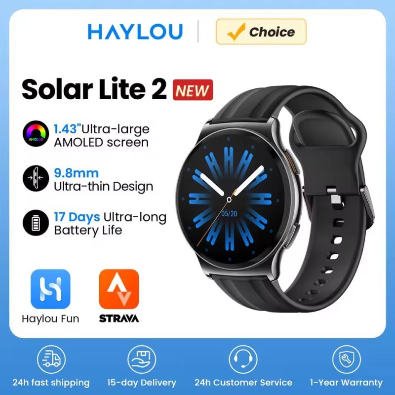 HAYLOU Solar Lite 2 Smartwatch