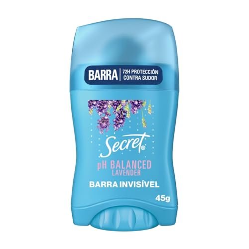 Secret Desodorante Antitranspirante em Barra Lavanda 45 g