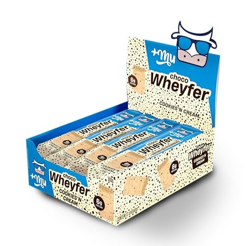 Mu Chocowheyfer Proteico Sabor Cookies - Display com 12 unidades - 300g