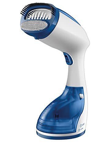 MONDIAL Passadeira a Vapor Portátil Fast Steam, Branco/Azul, 1270W, 110V - VP-09