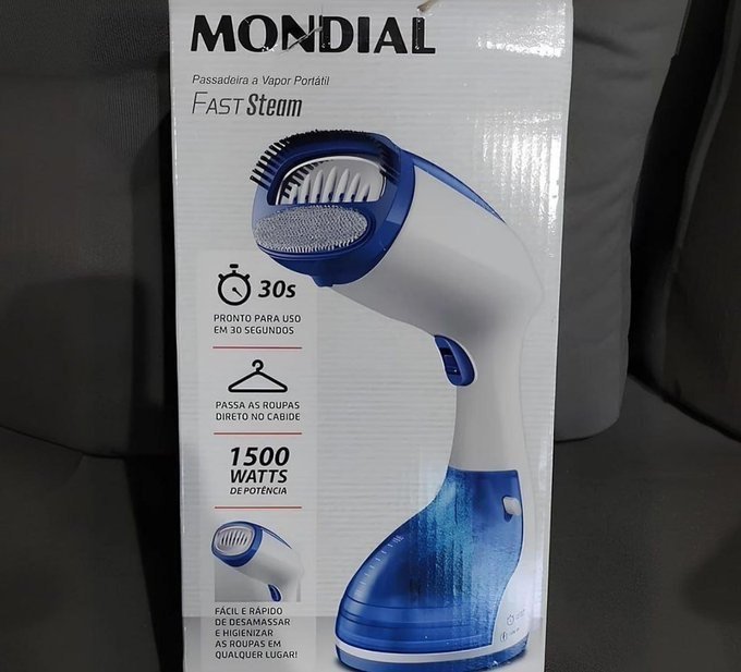 MONDIAL Passadeira a Vapor Portátil Fast Steam 1270W 110V com Frete Grátis