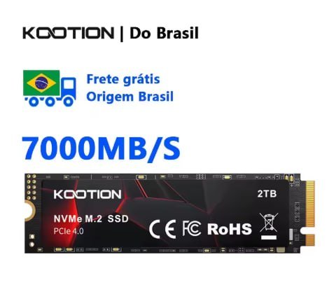1TB - SSD NVME Kootion 7000mbps