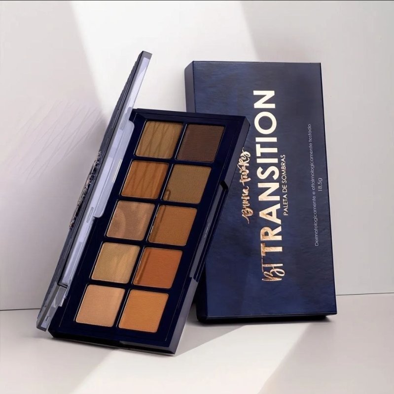 Paleta De Sombras Bruna Tavares Transition 10 Tonalidades