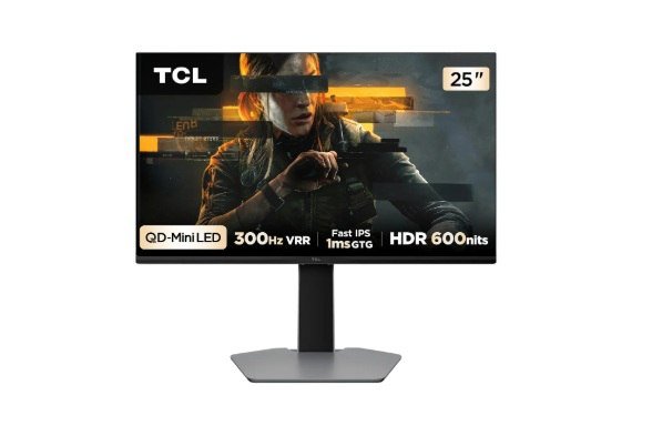 Monitor Gamer TCL 25 Polegadas QLED Mini LED FHD G64 300Hz 1ms (GTG), 25G64