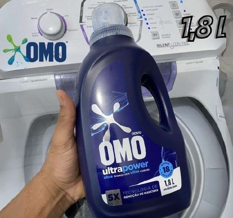 Omo Sabão Líquido Ultra Power 1,8 L