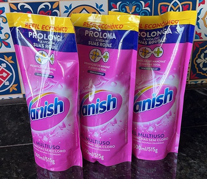 Refil Vanish Tira Manchas Líquido para roupas coloridas 500ml
