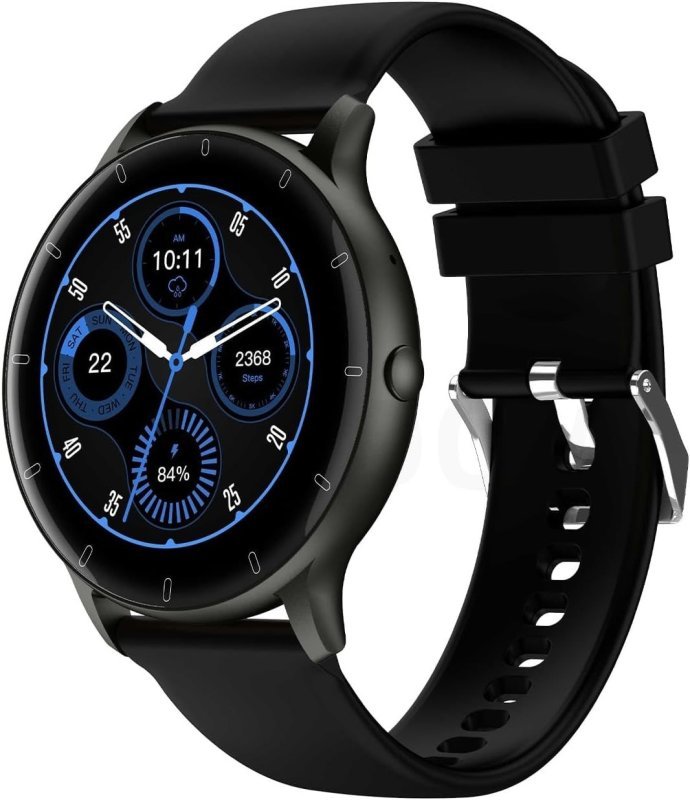 Bettdow Smartwatch 1,28" - IP67 - Chamadas + IA - Preto