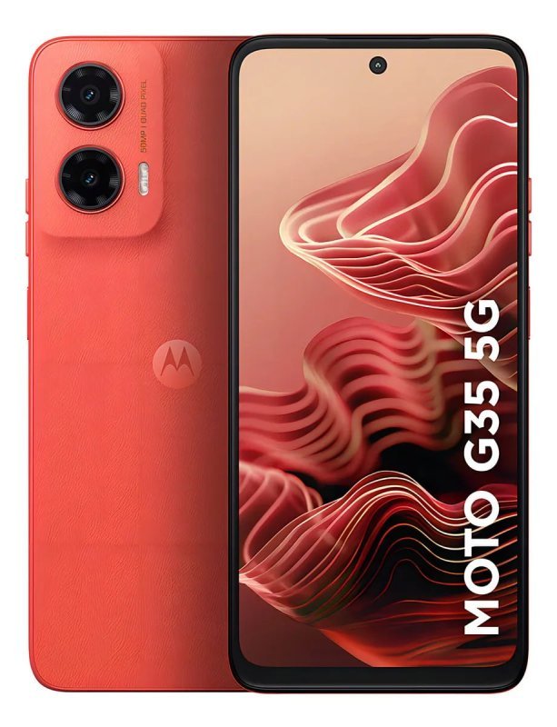 Motorola Moto G35 5G - 256GB 4GB+8GB RAM - Câmera 50MP - Coral