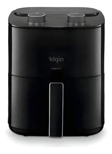Fritadeira Air Fryer Elgin Facilita Fry 3,5l Potência 1400w Cor Preto