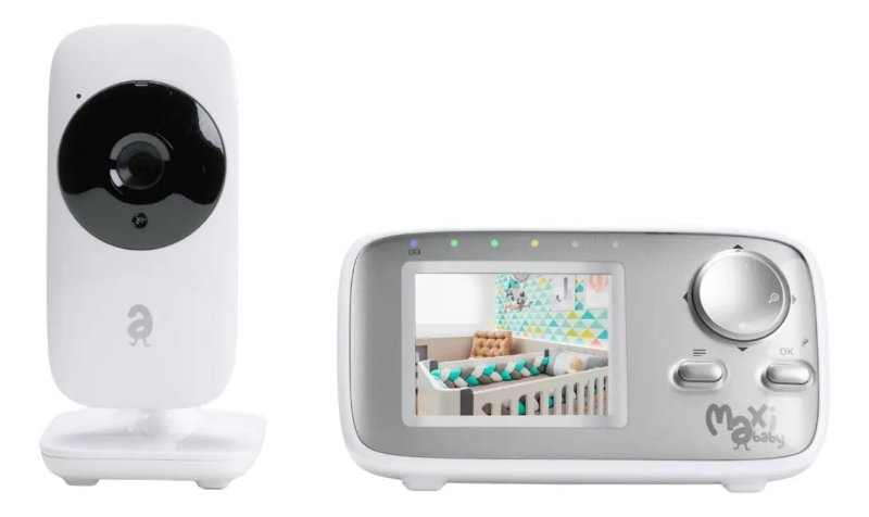 Baby On Maxi Baby Babá Eletrônica Monitor 2.4 Sem Fio Zoom