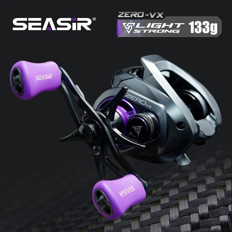 Carretel de pesca Seasir Zero-Vx 133g Bfs Baitcasting Ultraleve