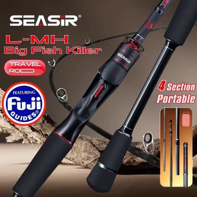 Vara de pesca Seasir Salminus Xf M/Mh para spinning e casting