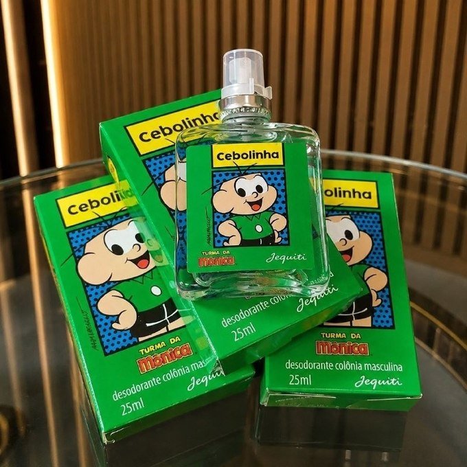 Kit com 3 Perfumes Cebolinha Jequiti 25ml + Frete Grátis